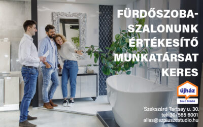 Csempe-szaniter értékesítő