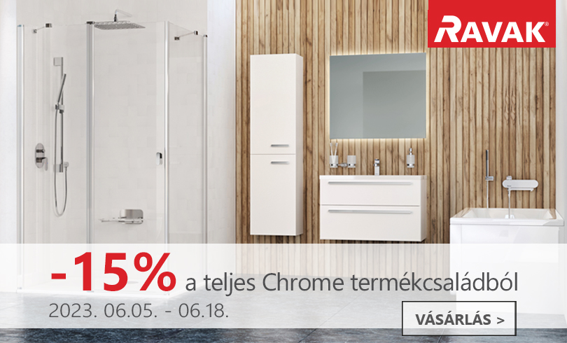 Ravak 15% jún.18-ig