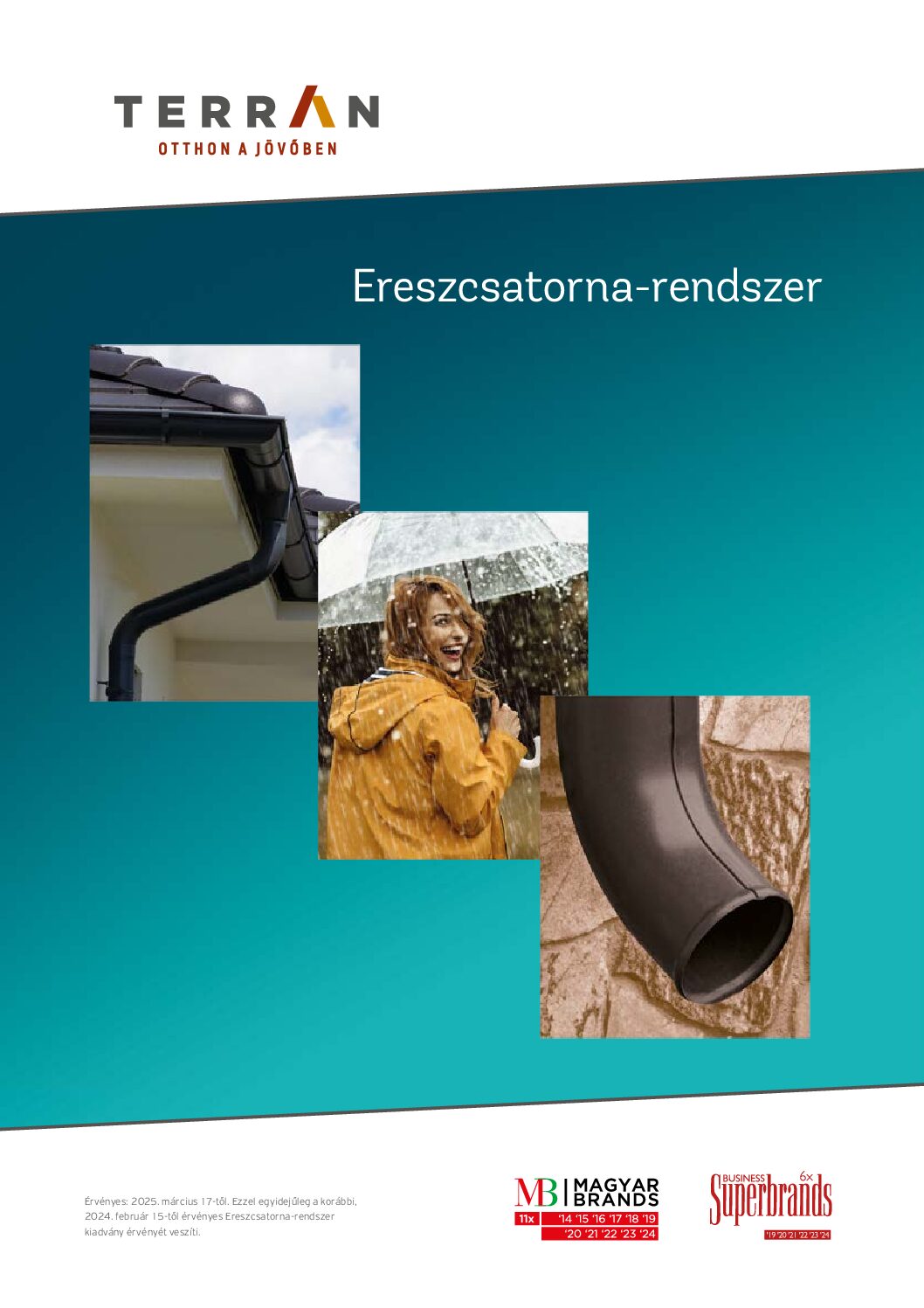 terrán ereszcsatorna 2025.
