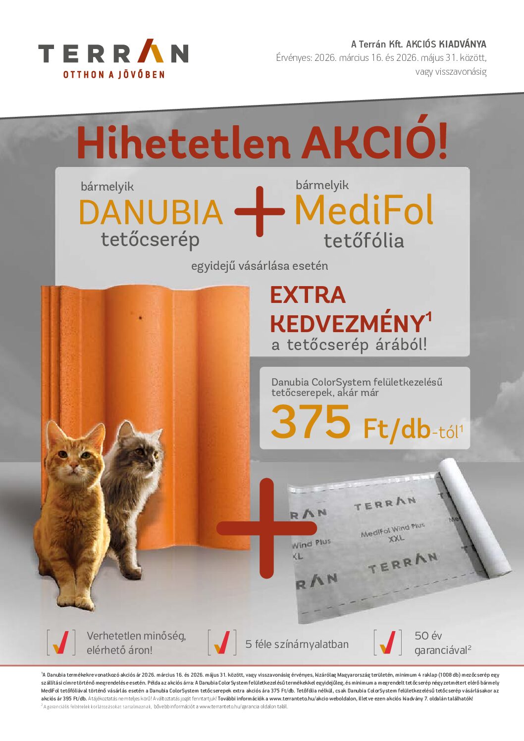 Terrán akciós kiadvány 05.31-ig