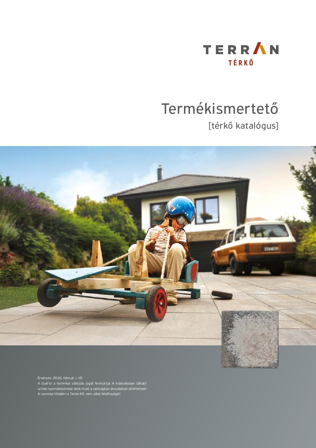 Terrán térkő termékismertető