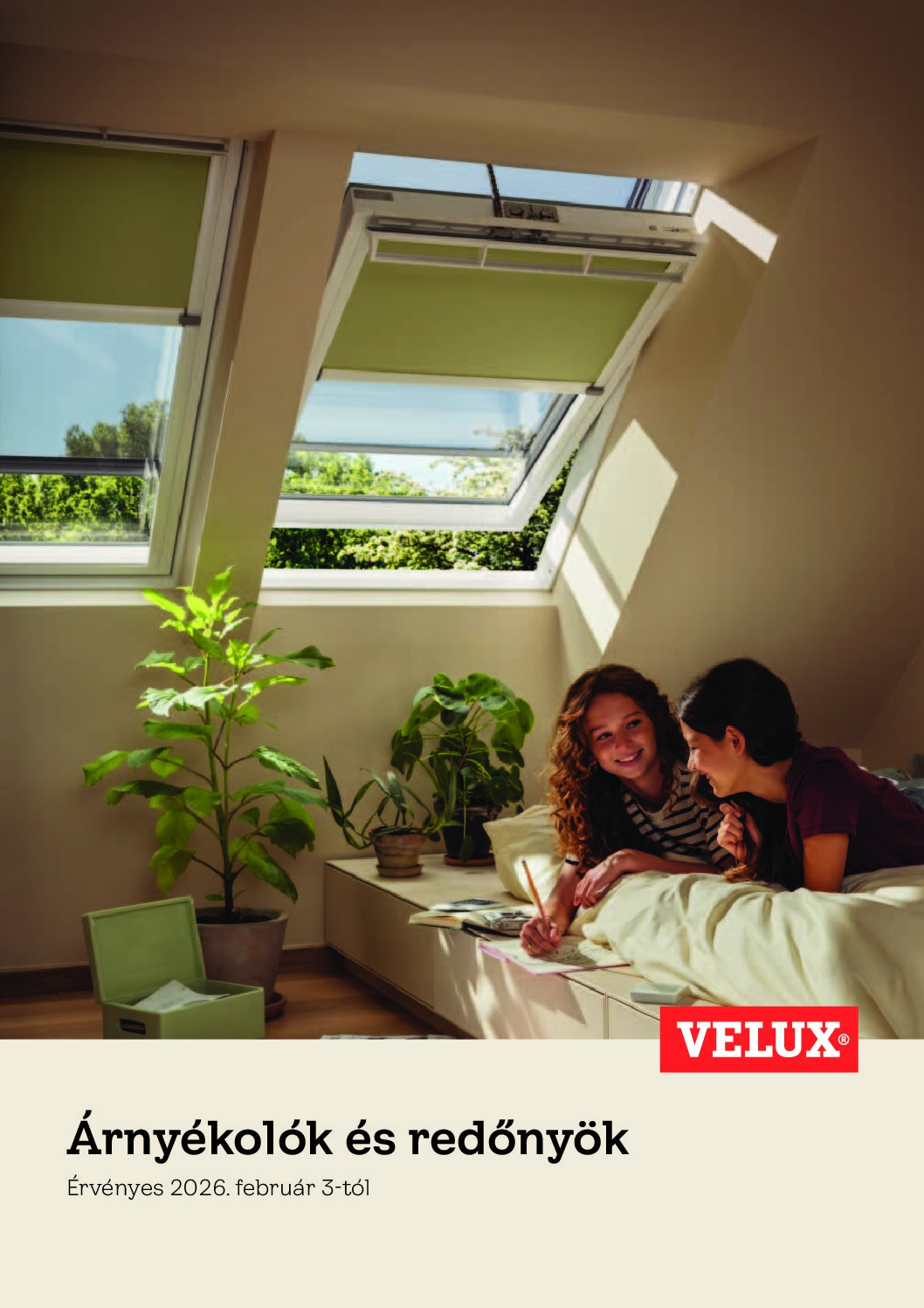Velux árnyékolók és redőnyök